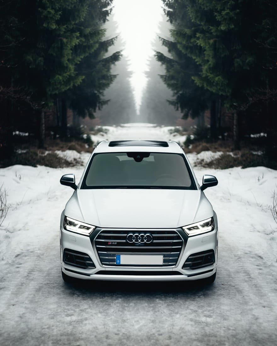 A vehicle on the open road