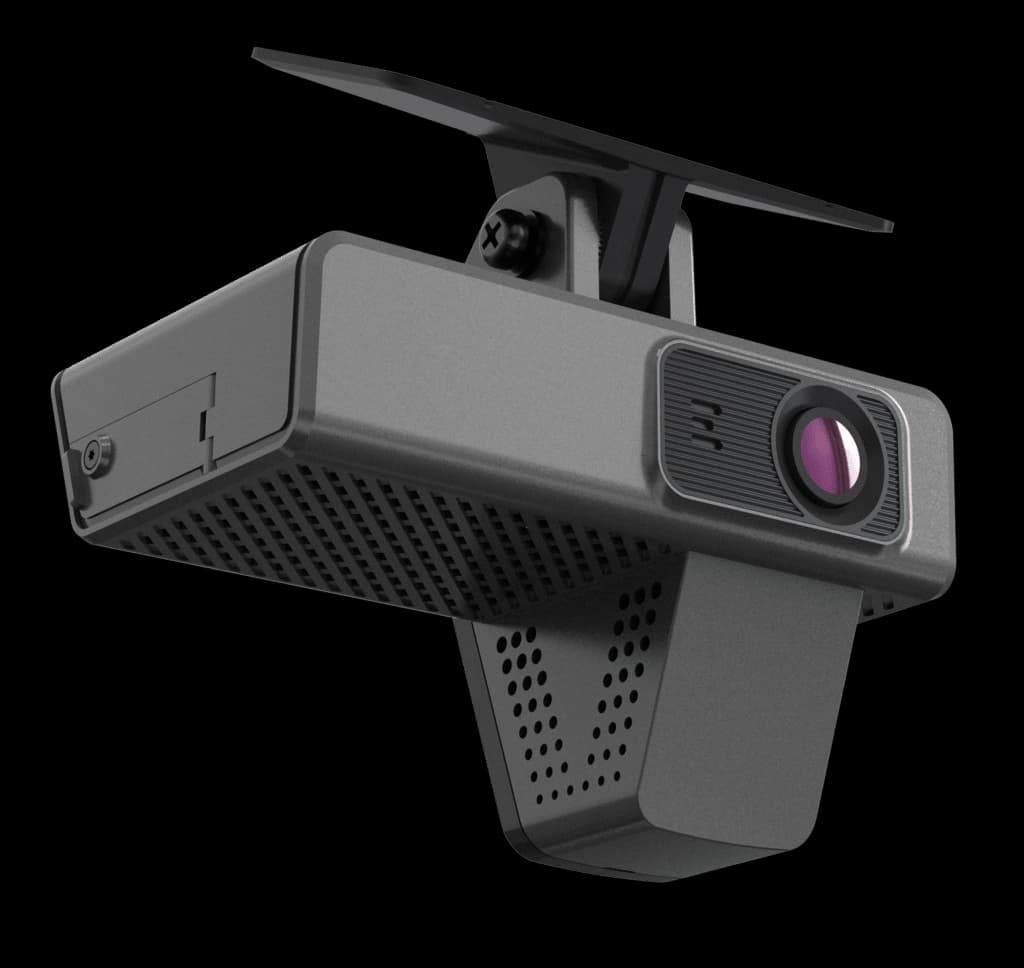 The Argus Vision AI dual-lens dashcam
